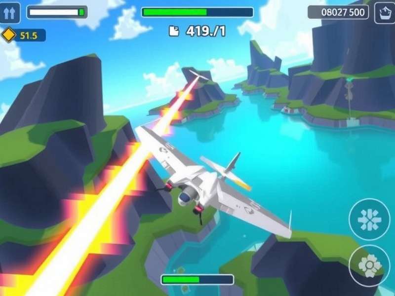 Glider S Paradise Gameplay Screenshot